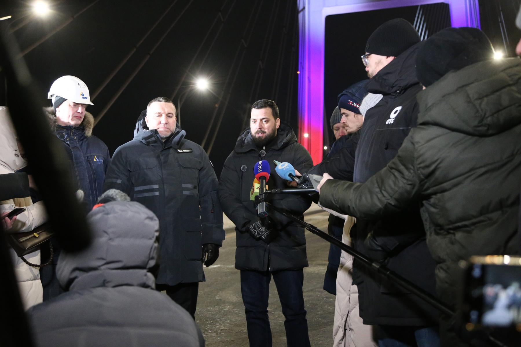 Фото Движение по четвертому мосту через Обь открывают в Новосибирске. ОНЛАЙН 8