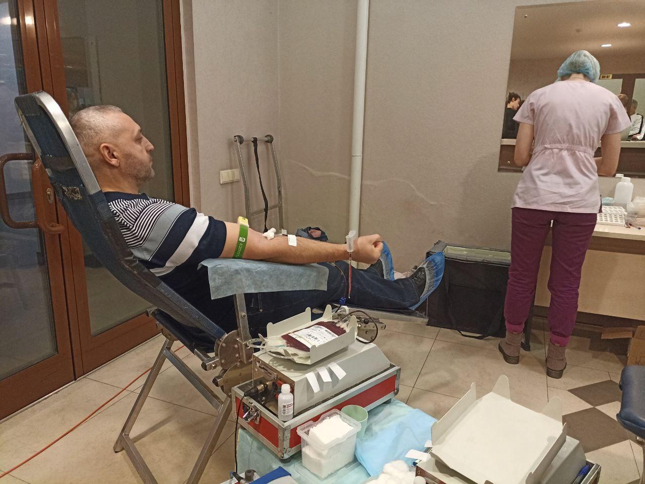 Фото Донорская акция прошла на Родниках 3