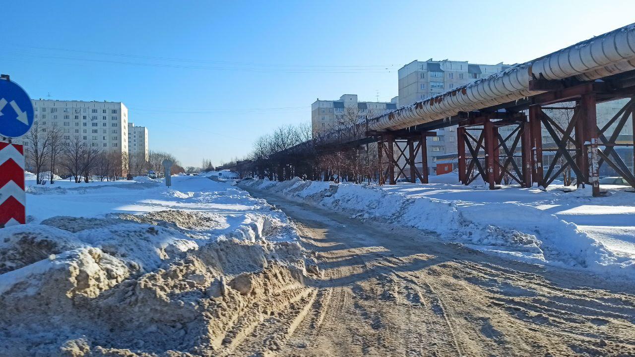 Фото В Новосибирске опубликован список улиц, где будут убирать снег 5 февраля 2