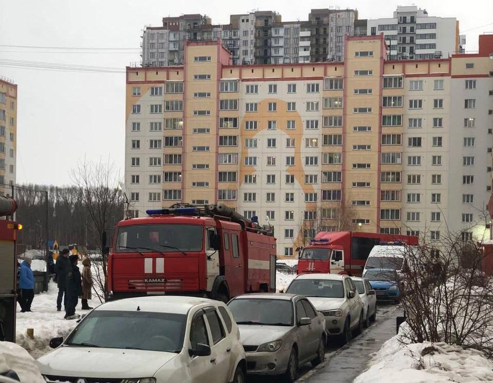 В МЧС рассказали подробности пожара в многоэтажке на Петухова в