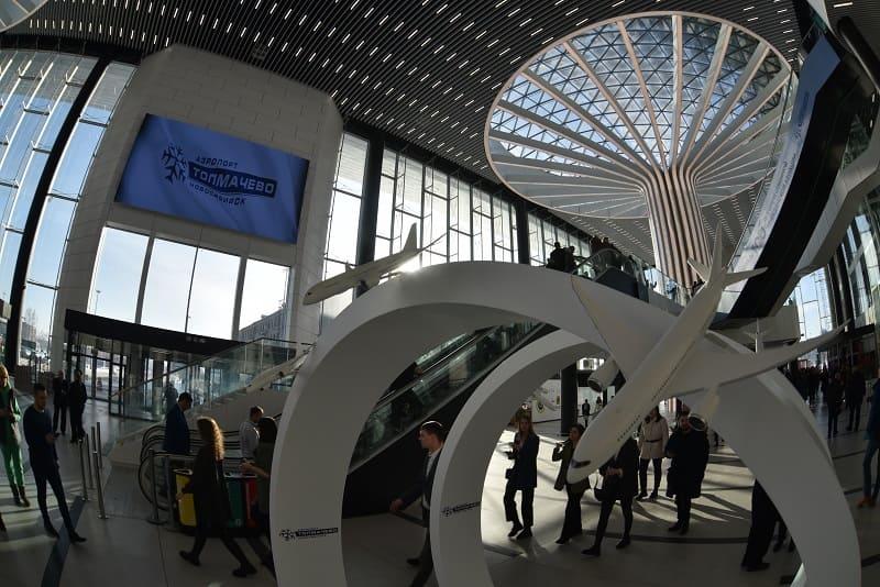 Фото В аэропорту Толмачёво открылся новый терминал при финансовом участии крупного Сибирского банка 2