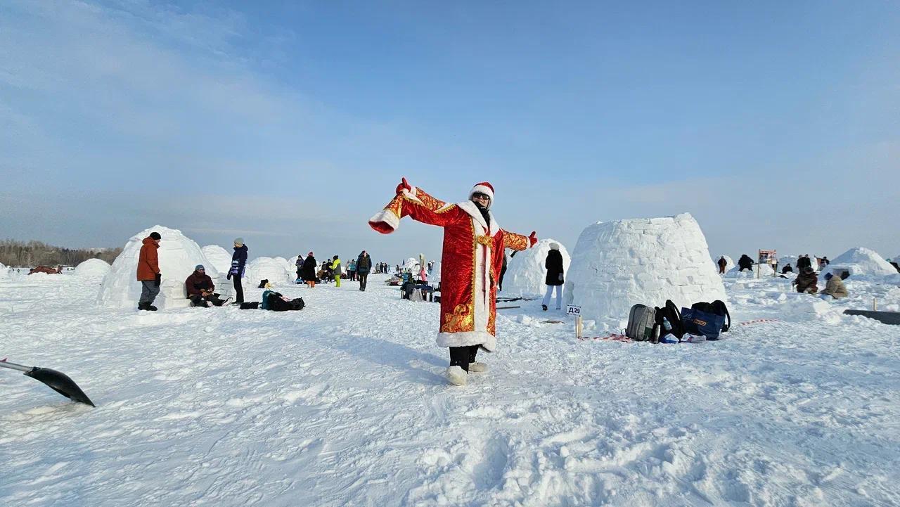 Фото Опубликованы фотографии заснеженного Новосибирска ко Дню ухода зимы в России 28 февраля 9