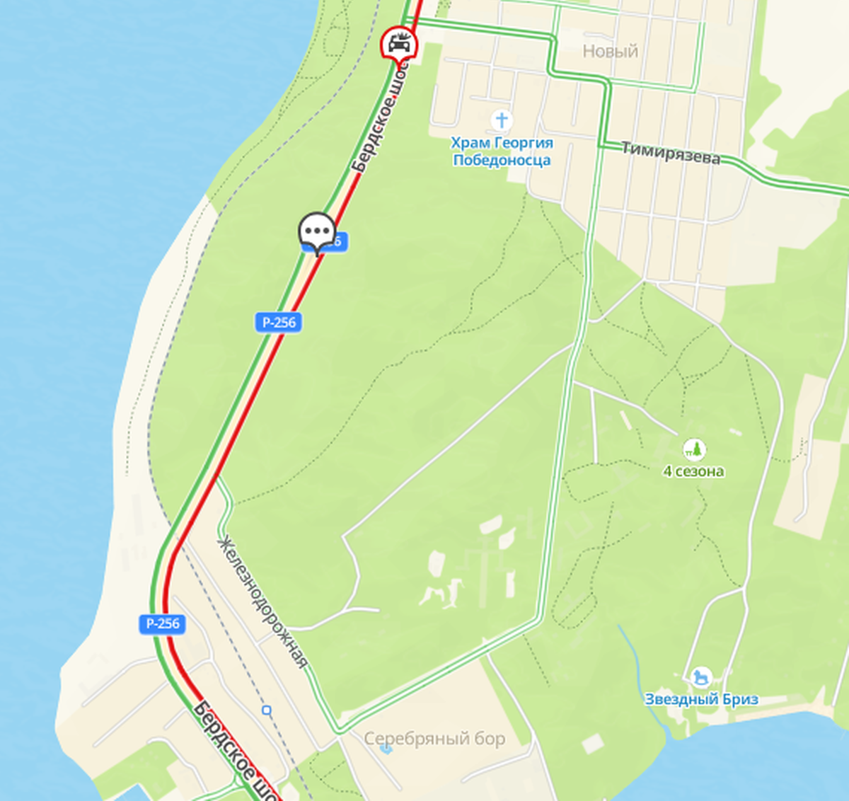 Фото Многокилометровая пробка парализовала движение на Бердском шоссе 2