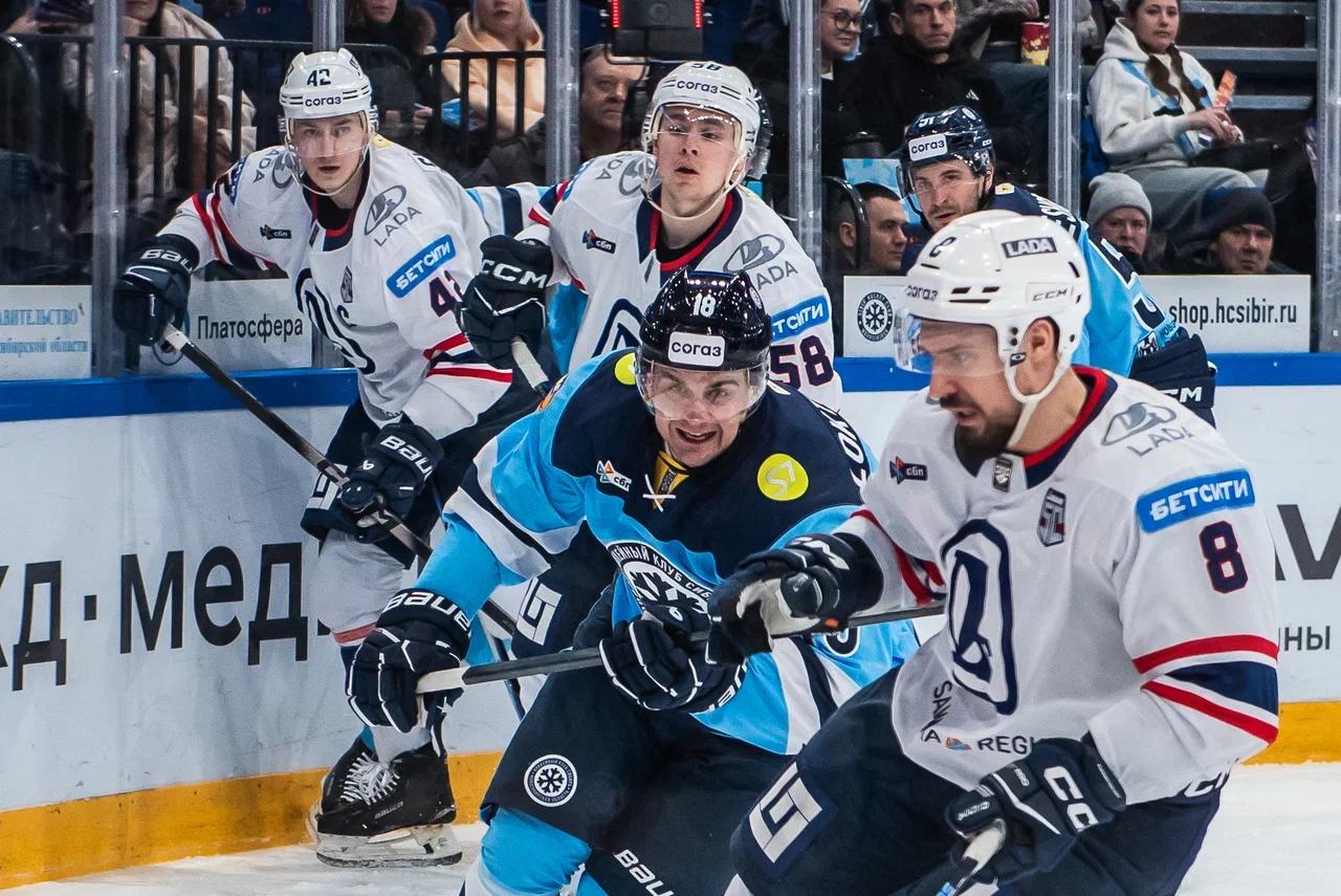 Фото Новосибирский ХК «Сибирь» одолел «Ладу» со счетом 3:2 в тяжелейшем матче. ФОТОРЕПОРТАЖ 6