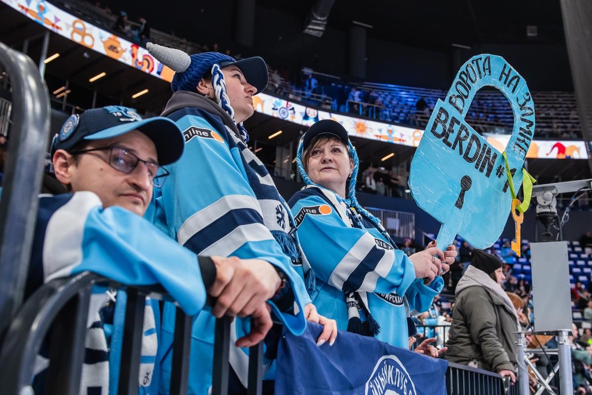 Фото Новосибирская «Сибирь» обидно уступила «Амуру» в овертайме: 20 динамичных кадров матча 9