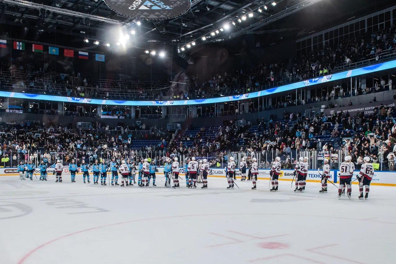 Фото Новосибирский ХК «Сибирь» проиграл «Нефетхимику» дома со счетом 5:2. ФОТОРЕПОРТАЖ 18