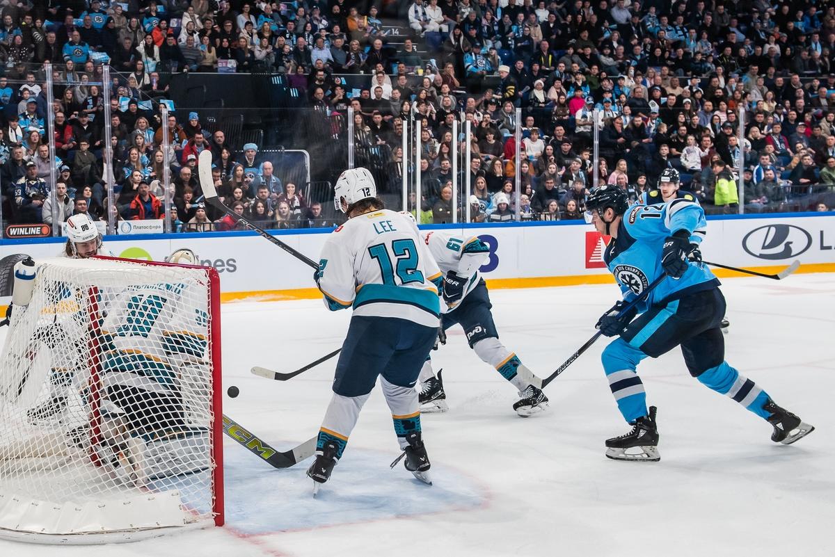 Фото Исторический рекорд КХЛ: «Сибирь» разгромила «Сочи» со счётом 10:1: 20 кадров грандиозного матча 13