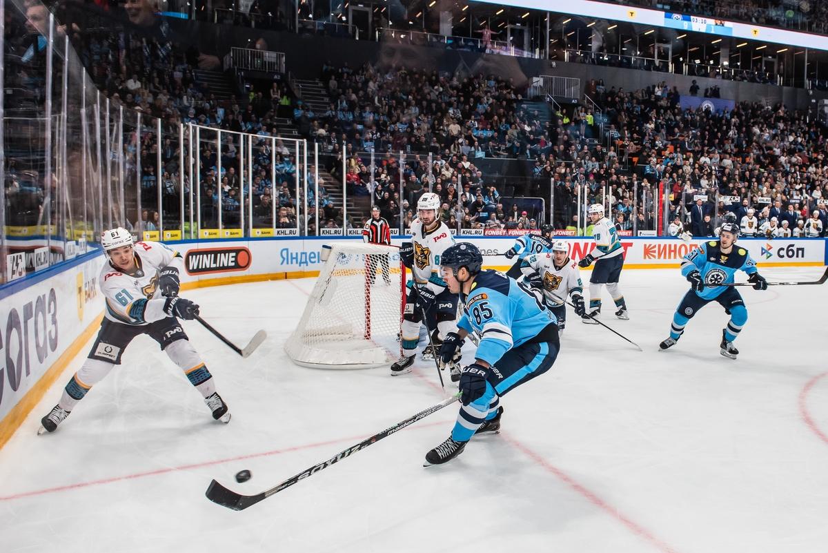 Фото Исторический рекорд КХЛ: «Сибирь» разгромила «Сочи» со счётом 10:1: 20 кадров грандиозного матча 16