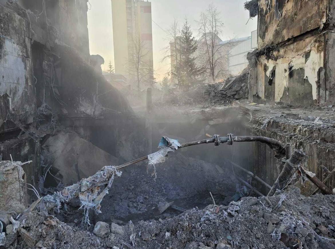 Фото В Новосибирске опубликовали фотографии взорвавшегося дома на Линейной 9