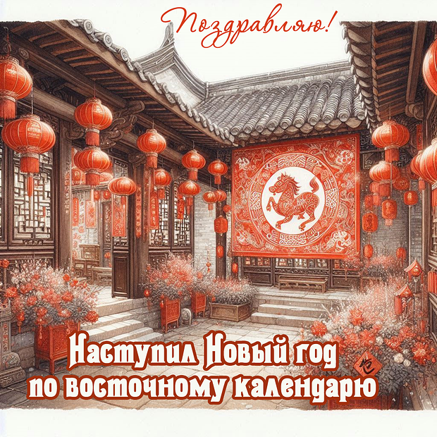 Фото Год Красной Огненной Лошади наступил: ловите открытки для поздравлений 4 - Сиб.ФМ Фото Год Красной Огненной Лошади наступил: ловите открытки для поздравлений 4