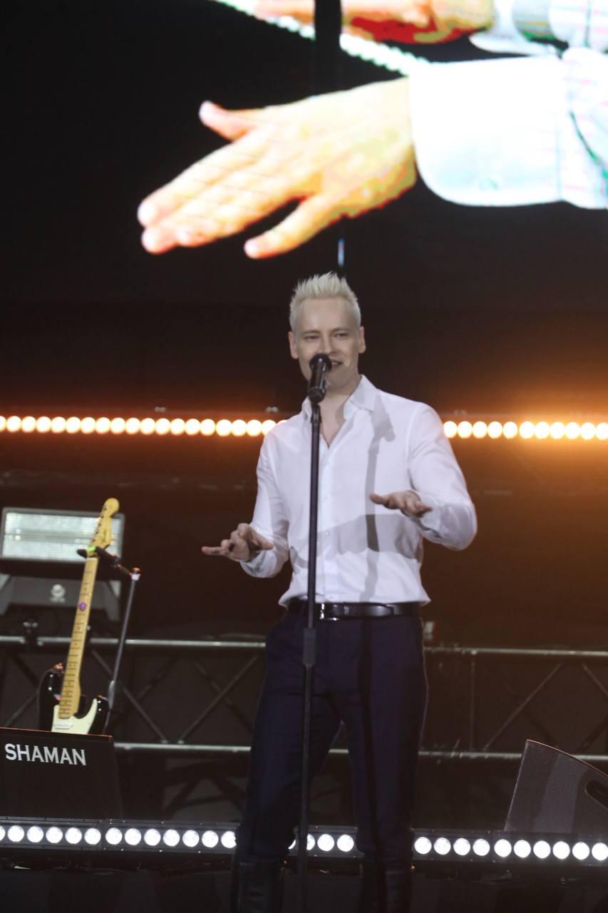 Фото В Новосибирске на «Локомотив-Арене» выступает SHAMAN. ОНЛАЙН 2