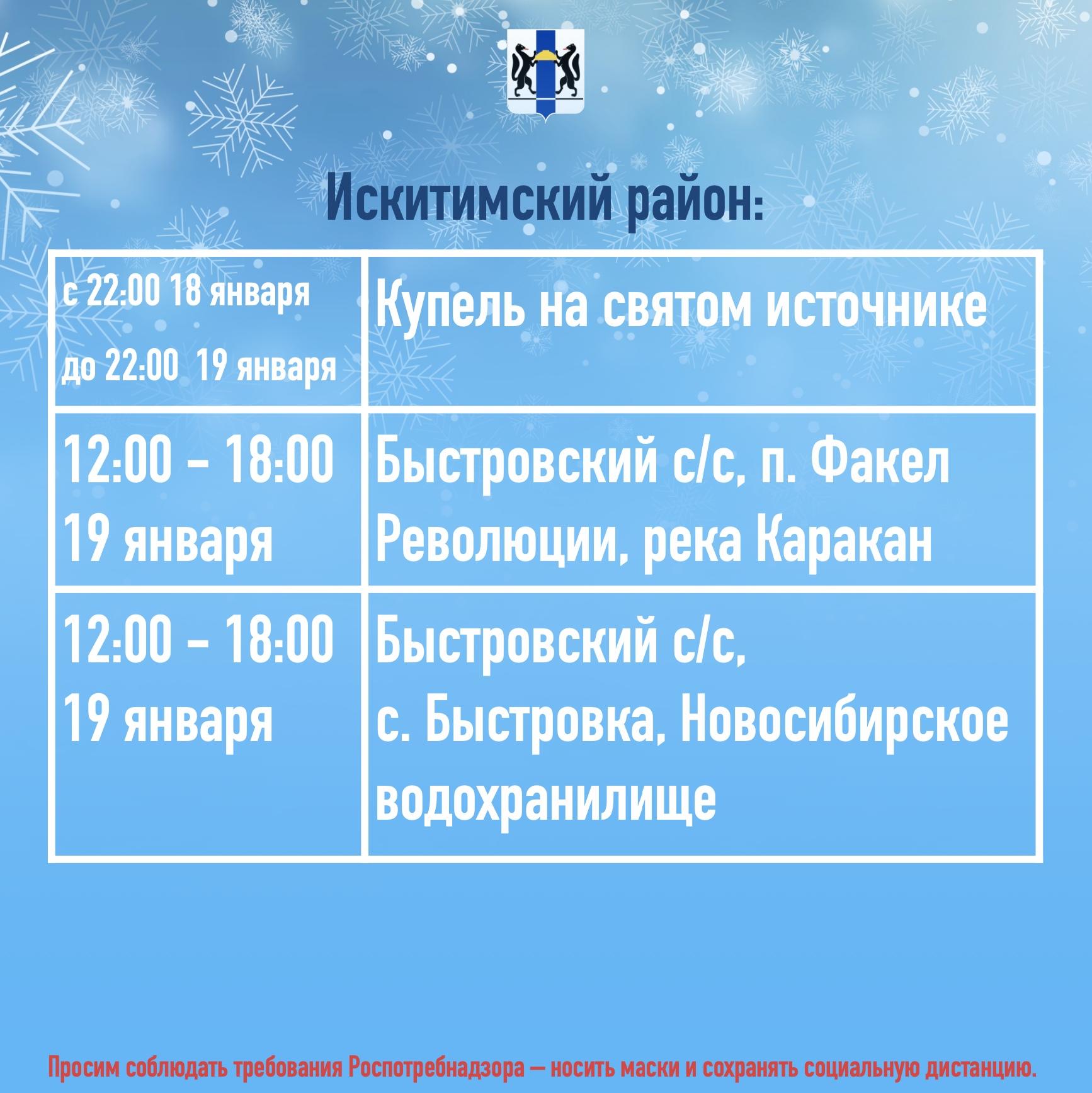 Фото Крещение 2021: адреса всех купелей в Новосибирской области в картинках 4