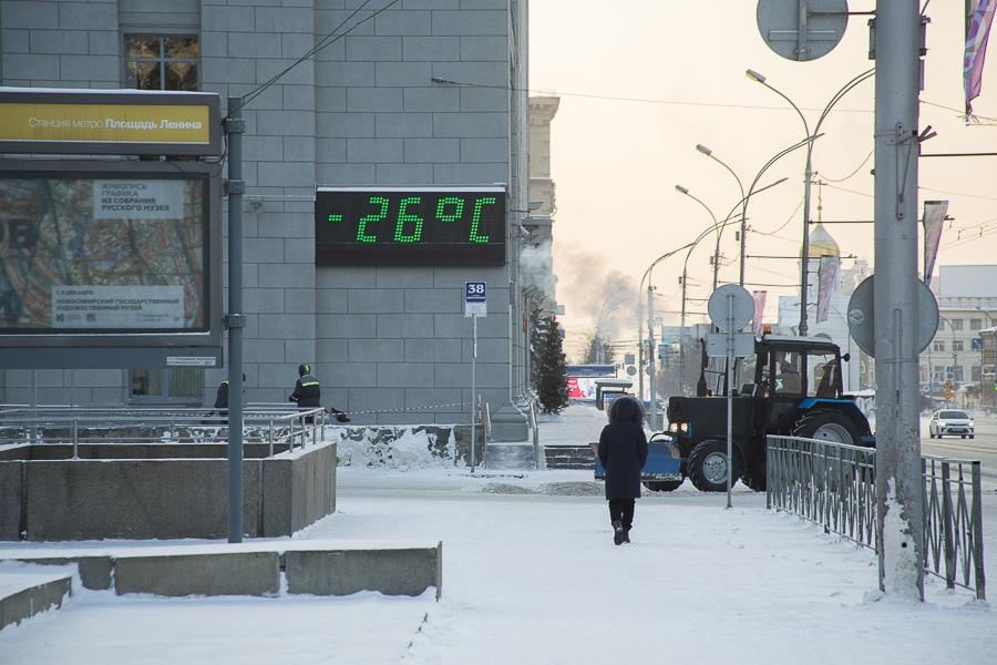 Фото Новосибирск опустел: 10 фото с безлюдных улиц города после Нового года 5