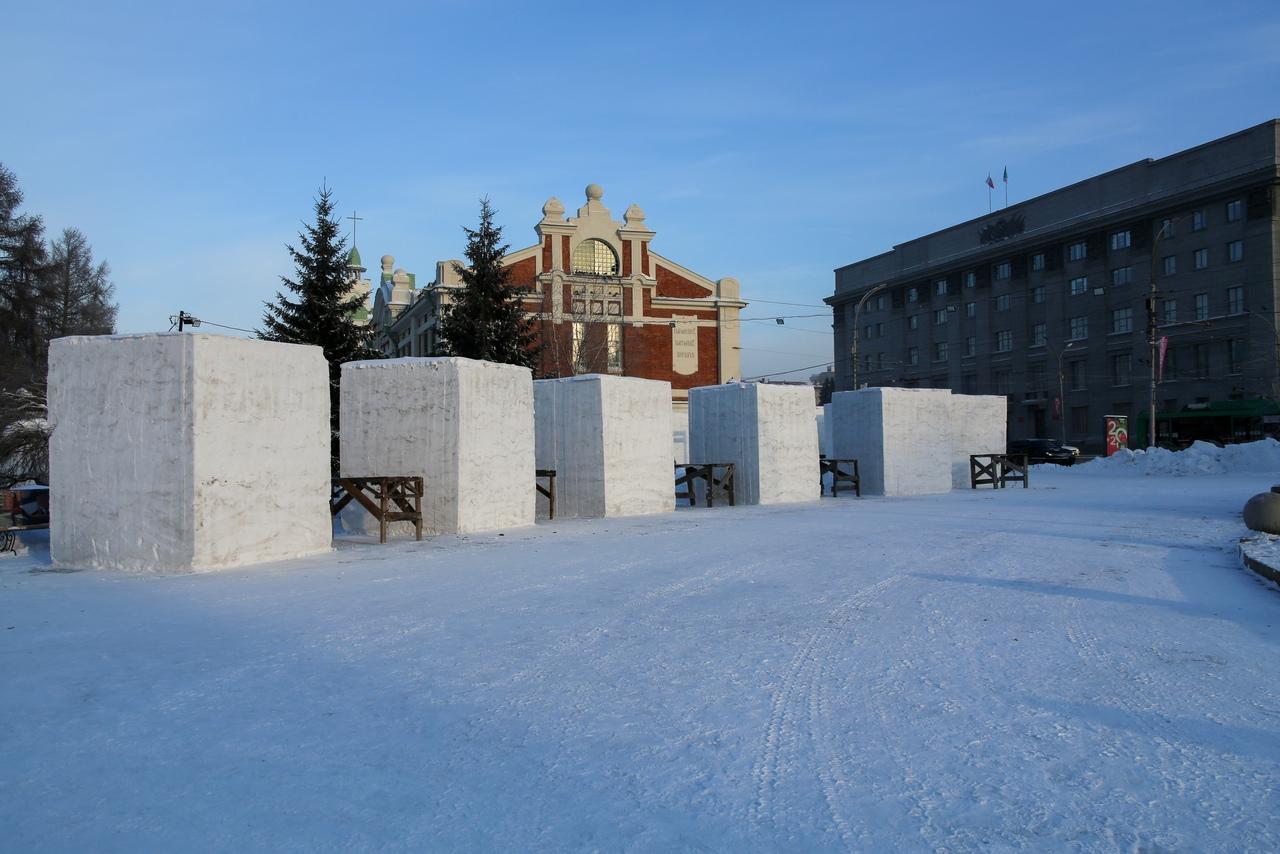 Фото Сибирский фестиваль снежной скульптуры стартовал в Новосибирске – смотрим на первые фото участников 5