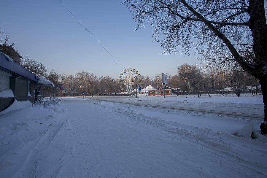 Фото Новосибирск опустел: 10 фото с безлюдных улиц города после Нового года 10