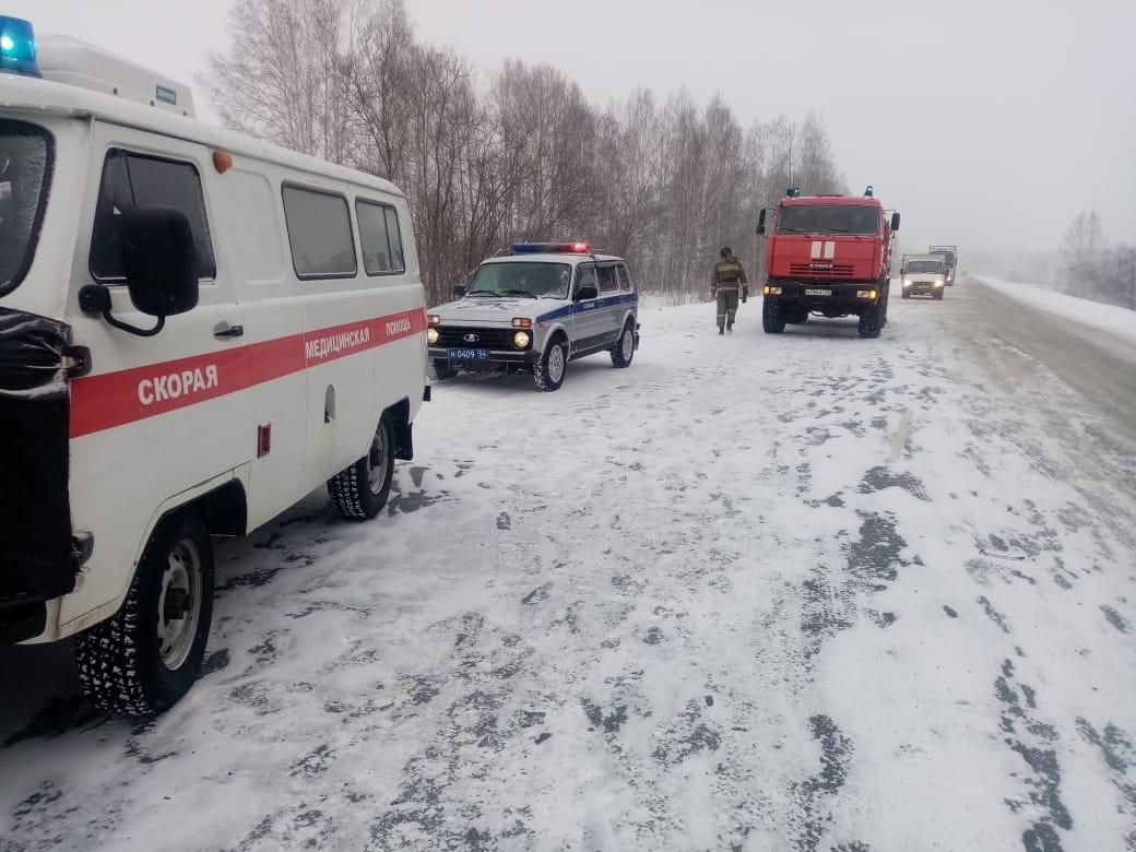 Фото В аварии на трассе под Новосибирском пострадали пять человек 3