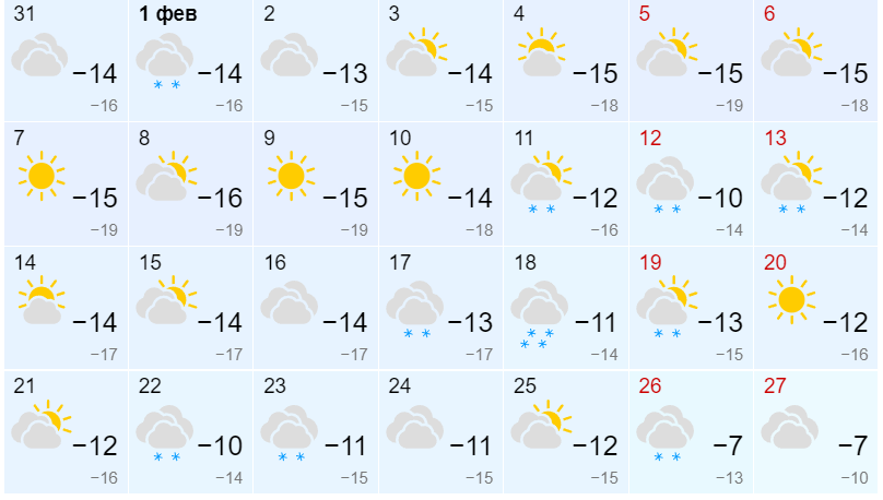 Фото Появился прогноз погоды на февраль-2022 в Новосибирске 2