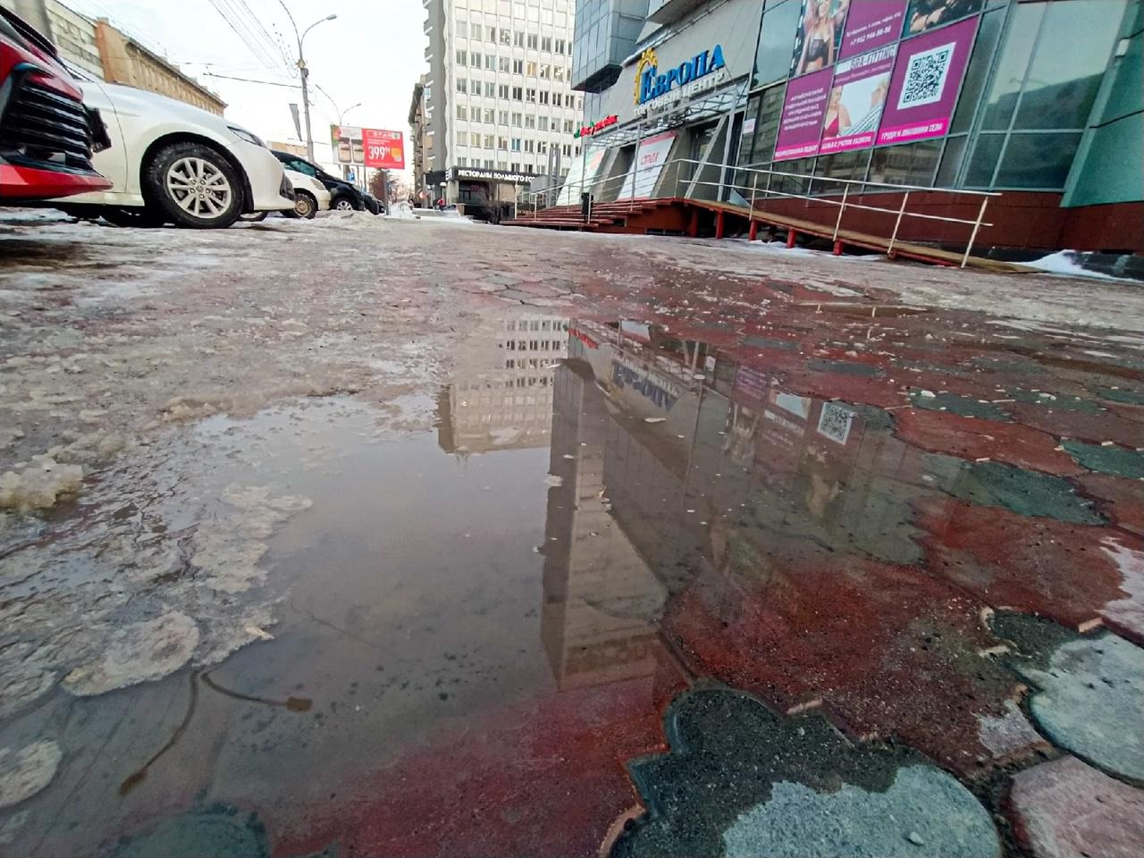Фото Оттепель до +3 с дождём пришла в Новосибирск 17 января 4