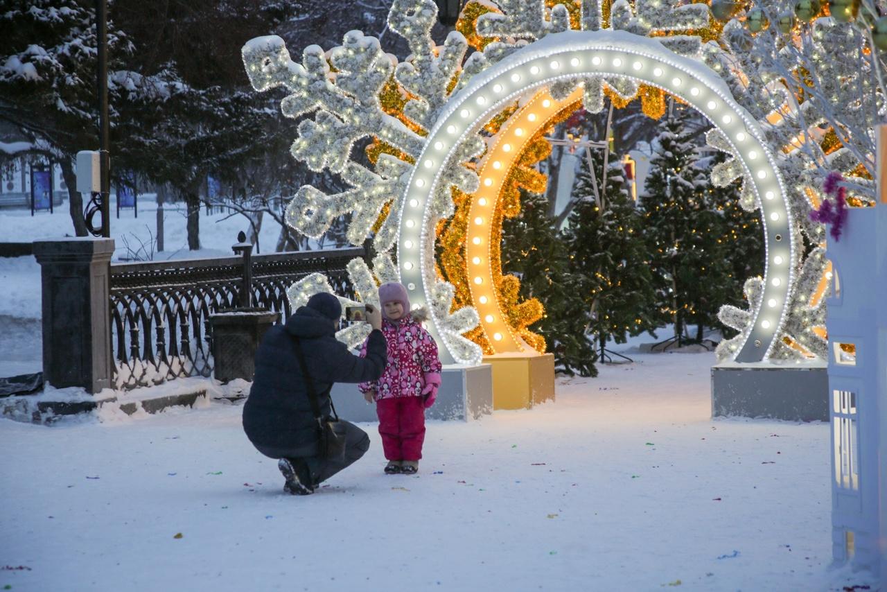Фото Как жители Новосибирска встретили 1 января 2023 года — фотоотчет 11