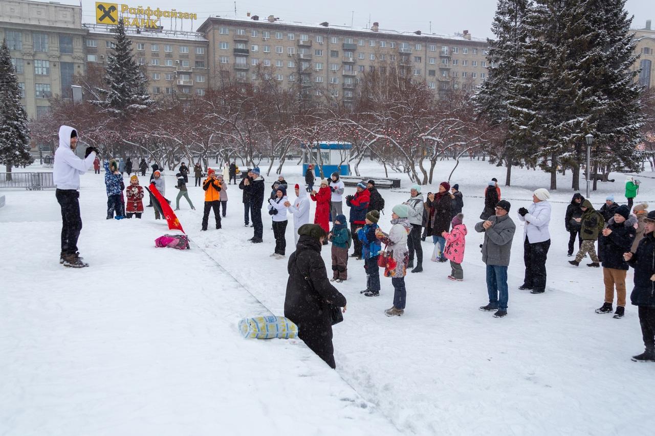 Фото В Новосибирске прошла спортивная акция «Трезвый Новый год» — фотоотчет 7