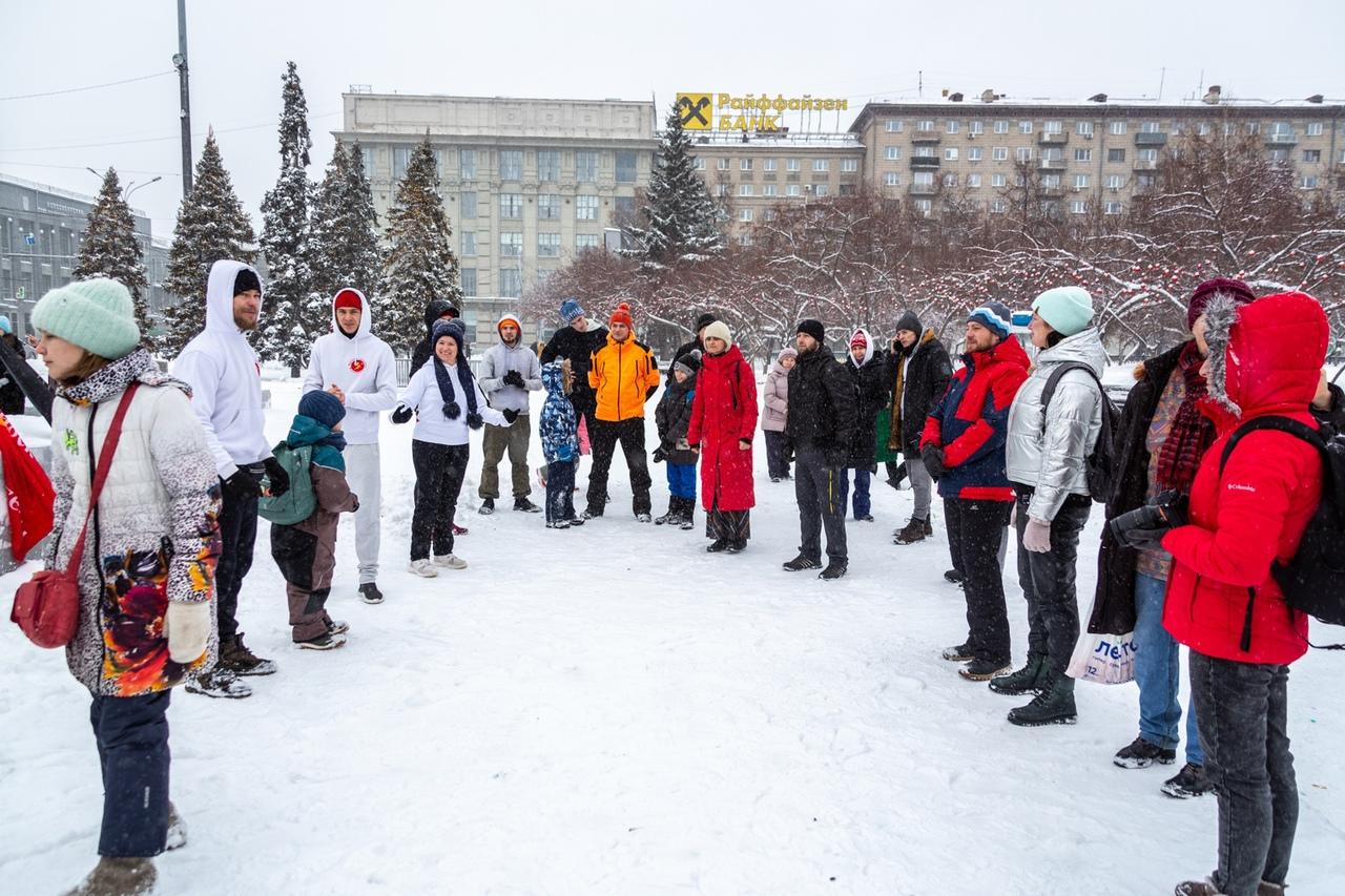 Фото В Новосибирске прошла спортивная акция «Трезвый Новый год» — фотоотчет 8