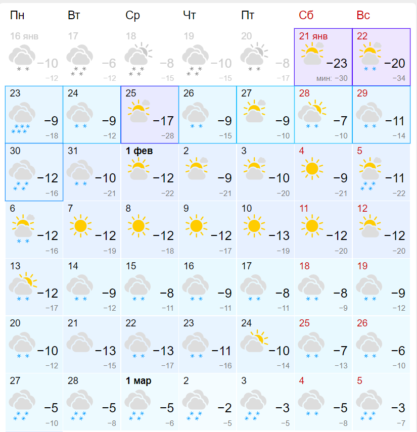Фото В Новосибирске синоптики сообщили прогноз погоды на февраль 2023 года 3