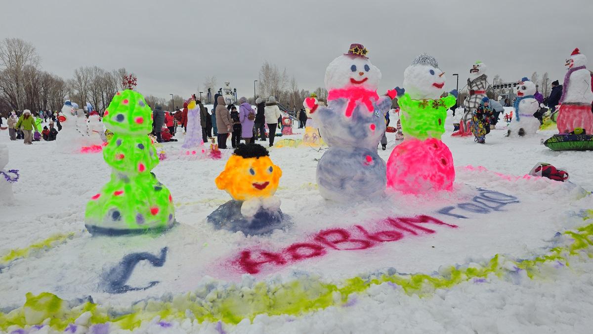 Фото День рождения Снежной бабы с размахом отпраздновали в Новосибирске 2