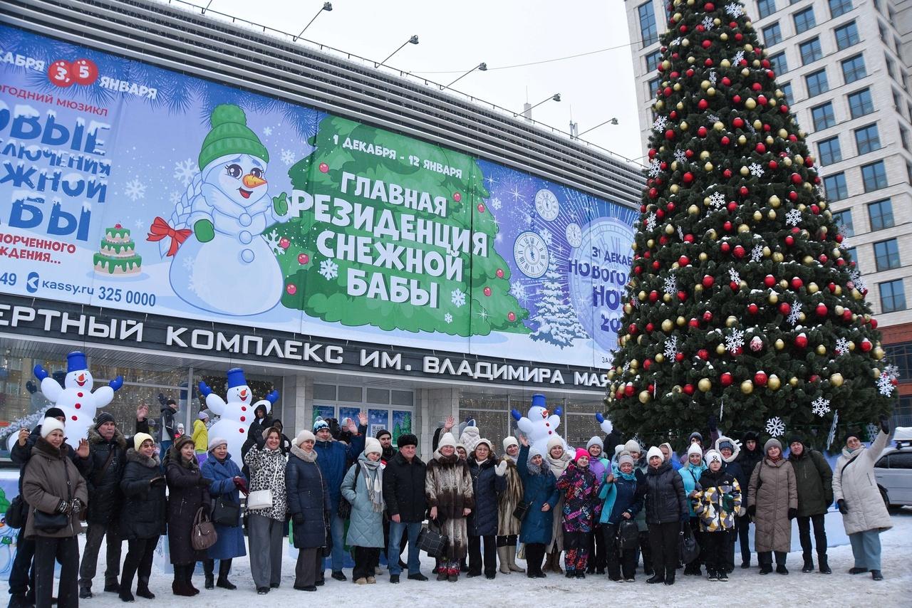 Фото В Новосибирске состоялся «Первый новогодний маршрут». Фоторепортаж 2