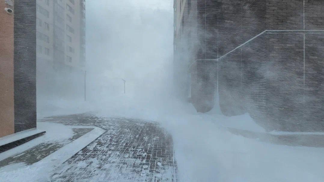 Фото Зимний шторм обрушился на Новосибирск. 10 фотоснимков жуткого снежного коллапса 4