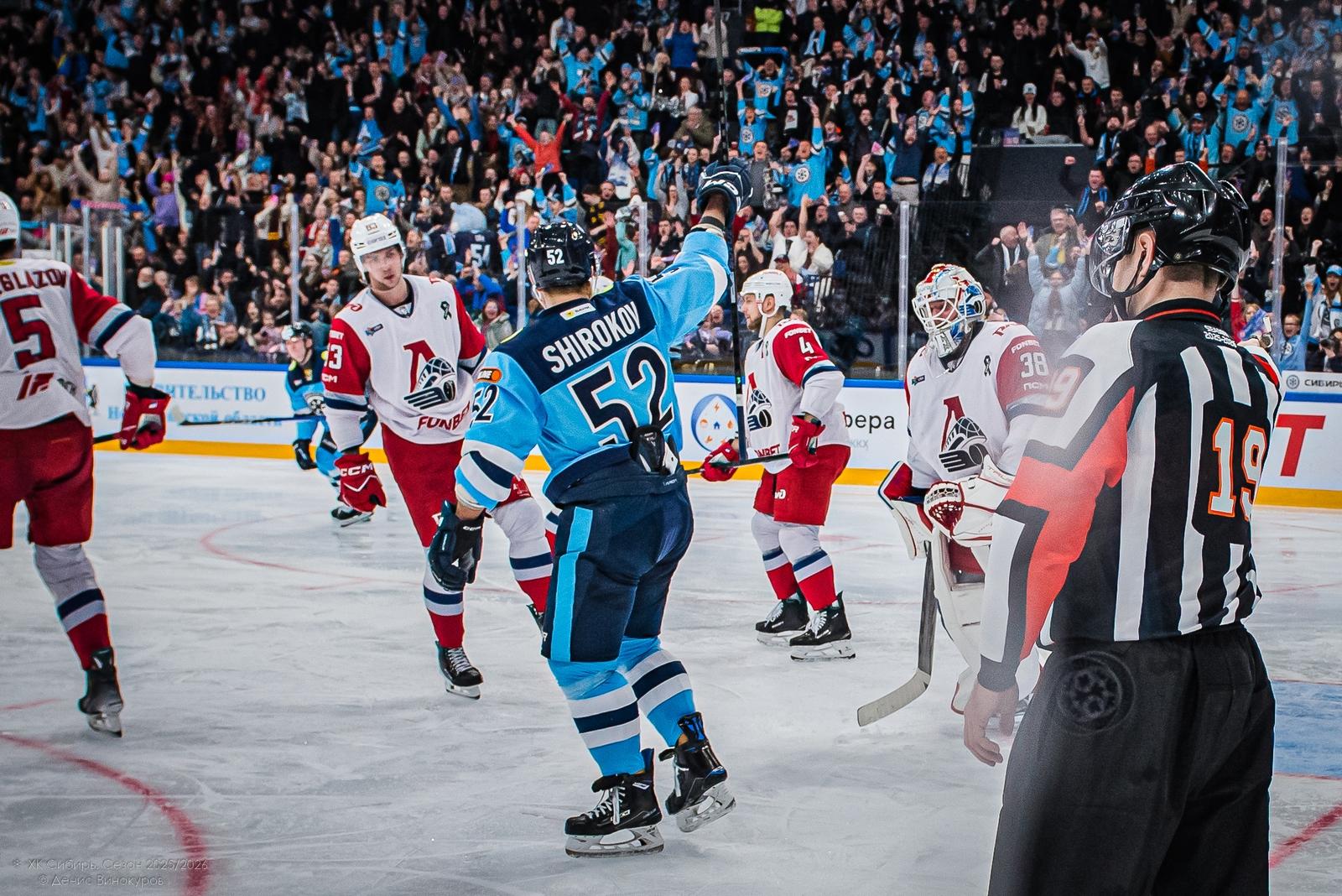 Фото «Сибирь» уступила «Локомотиву» со счётом 2:3: яркие кадры напряжённого матча 18