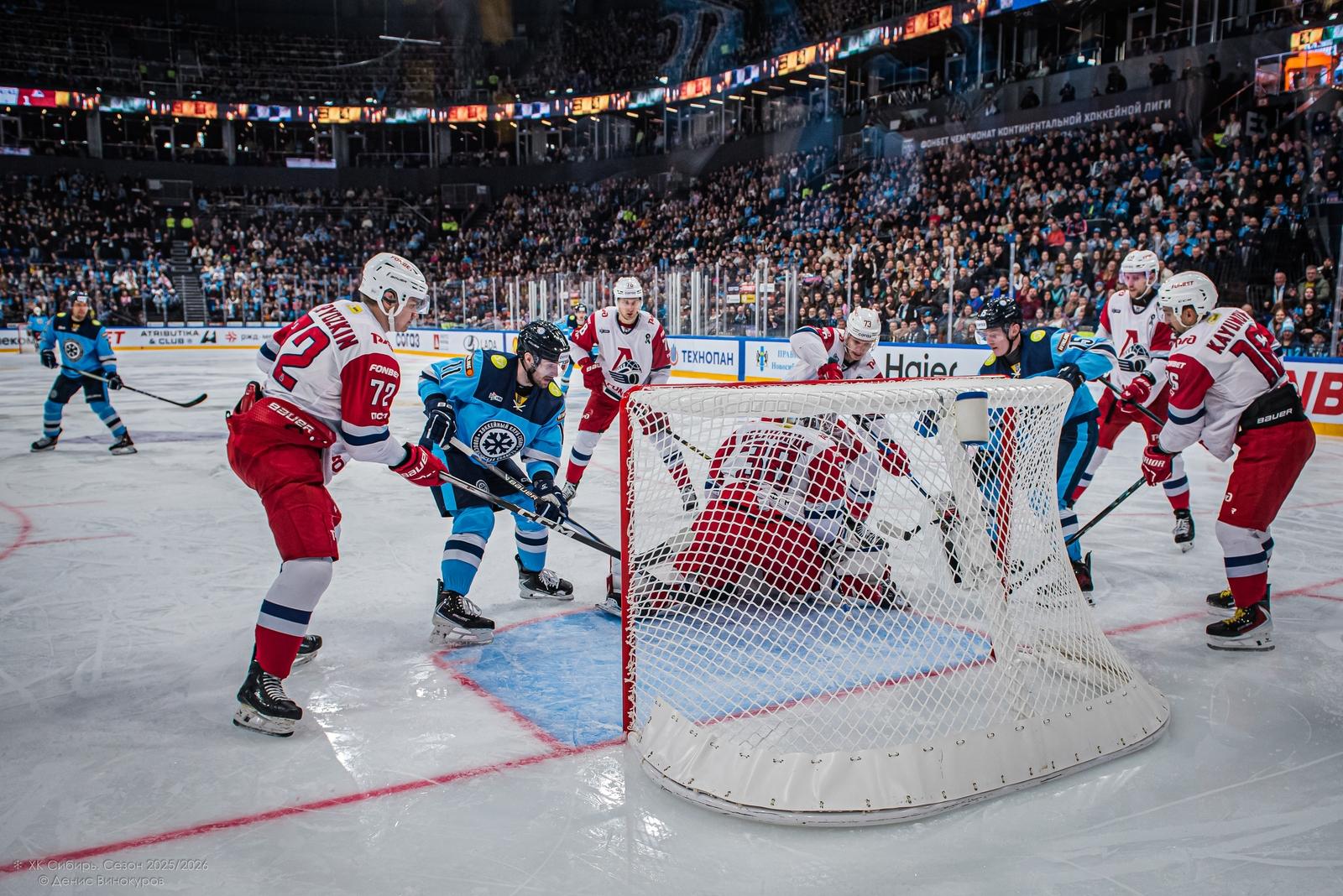 Фото «Сибирь» уступила «Локомотиву» со счётом 2:3: яркие кадры напряжённого матча 23