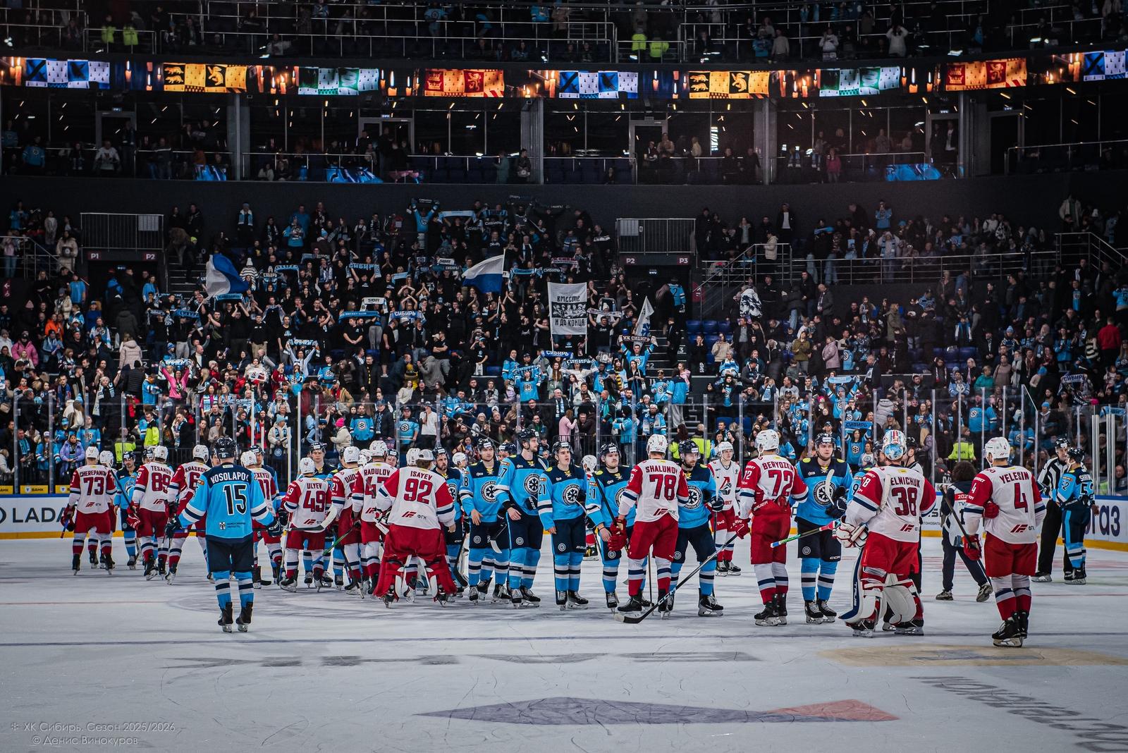 Фото «Сибирь» уступила «Локомотиву» со счётом 2:3: яркие кадры напряжённого матча 26