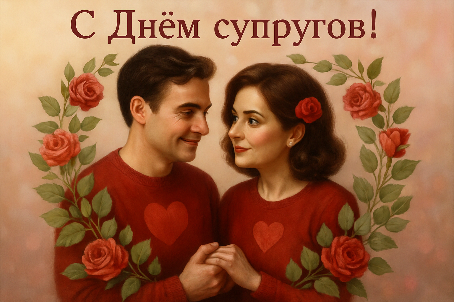 Фото День супругов-2026: красивые открытки к празднику 3