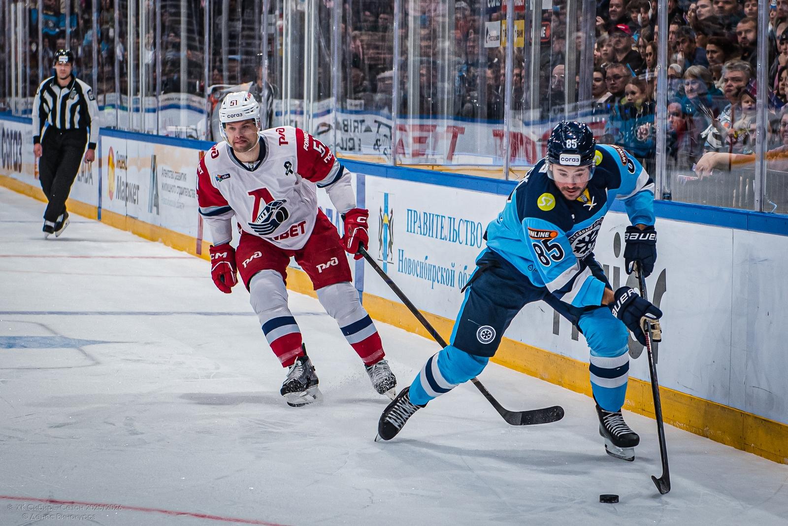 Фото «Сибирь» уступила «Локомотиву» со счётом 2:3: яркие кадры напряжённого матча 10