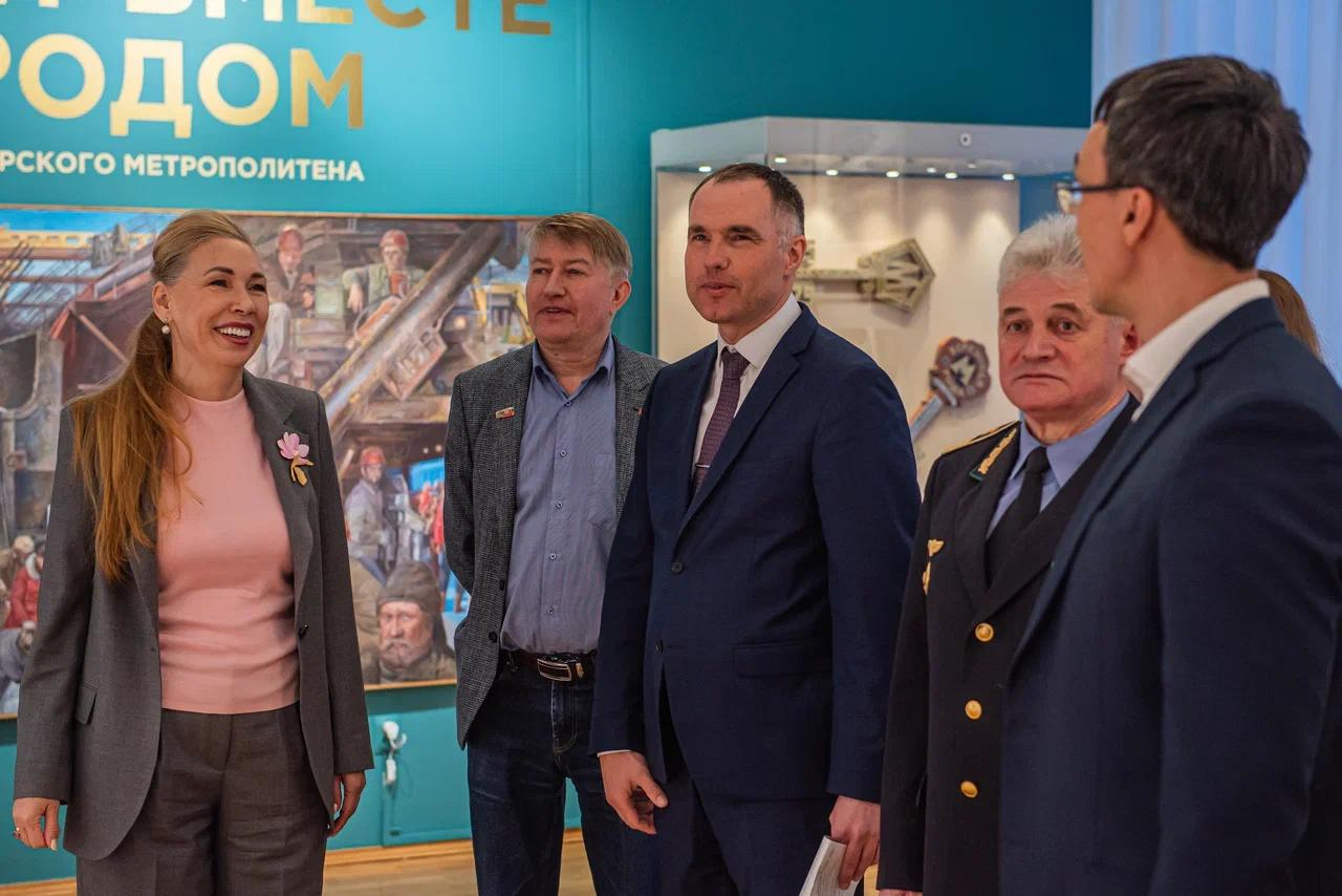 Фото В Новосибирске открылась выставка к юбилею метрополитена. ФОТОРЕПОРТАЖ 9