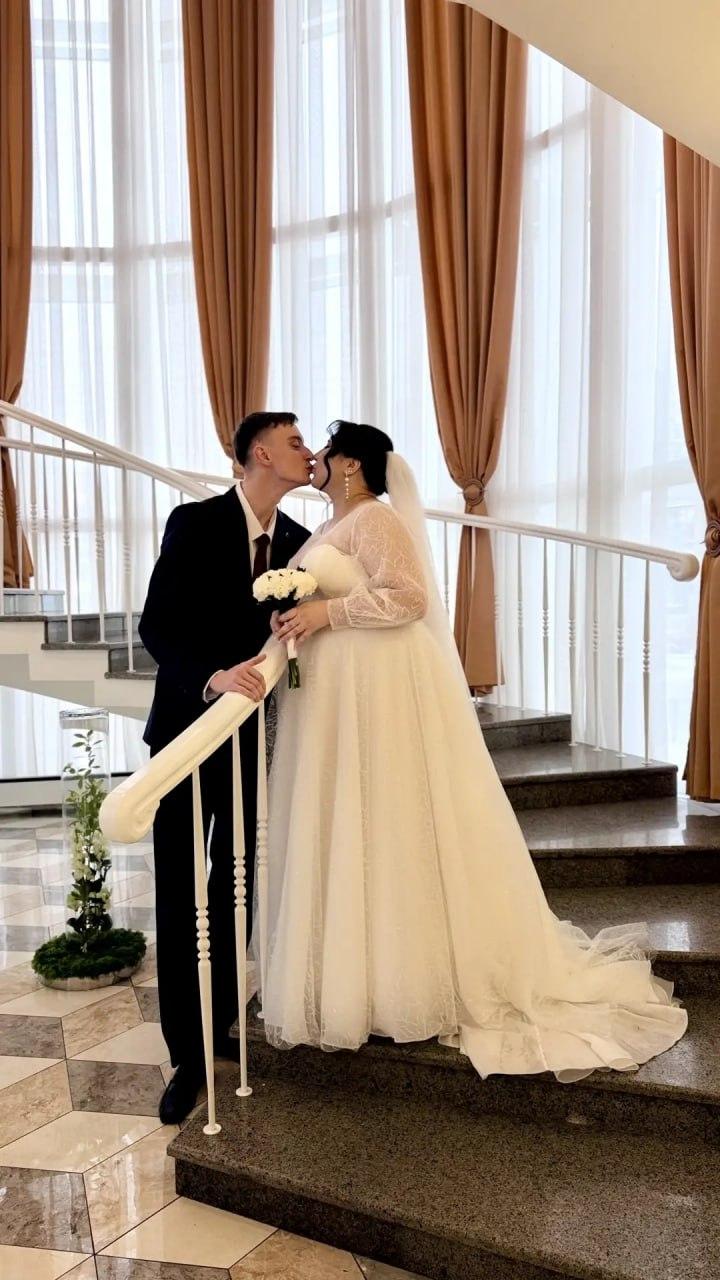 Фото Знаковые даты, счастливые пары: фоторепортаж декабрьских свадеб новосибирцев 8