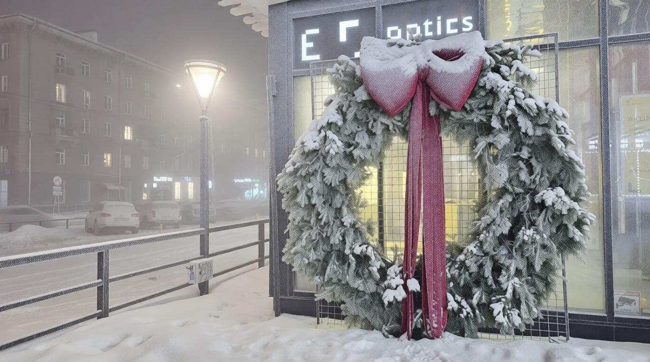 Фото Опубликованы фото украшенных жгучим морозом новосибирцев, собак и деревьев 8