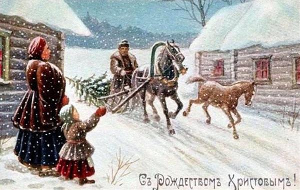 Фото Рождество до революции: открытки, которые дарили в России 5