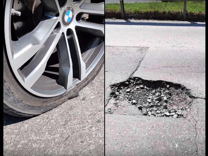 Колесо попало в яму на дороге. Повреждение колеса автомобиля. Повреждение диска колеса. Поврежденное колесо. Поломанный диск.