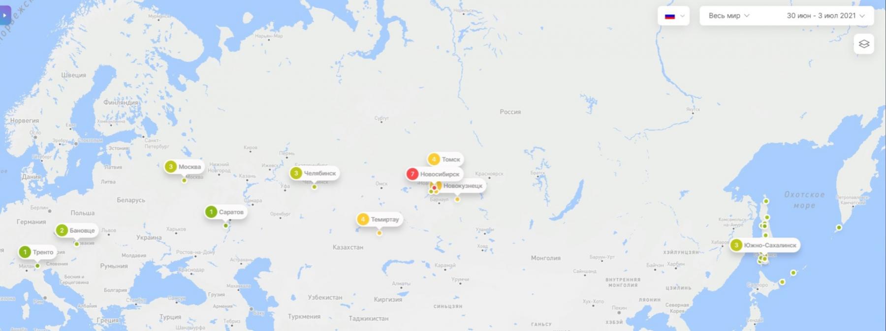 Фото Воздух в Новосибирске оказался худшим в России утром 3 июля 3