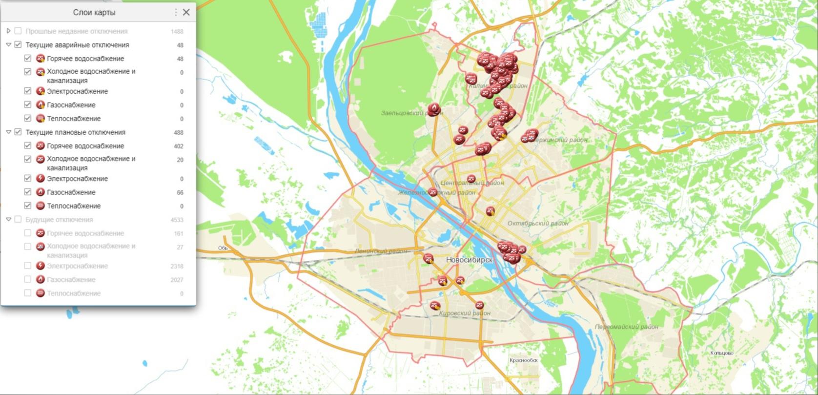 Хабаровск отключения горячей воды тэц 3. Зона ТЭЦ 2 Новосибирск. Карта отключений горячей воды Новосибирск. Холодная камера карта. Карта Заельцовского района.