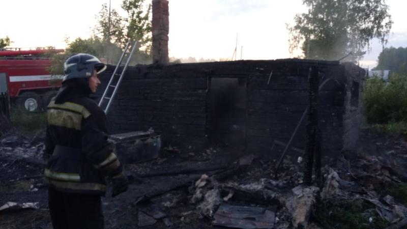 Фото На пожаре в Новосибирской области погибли две женщины и пострадал мужчина 2