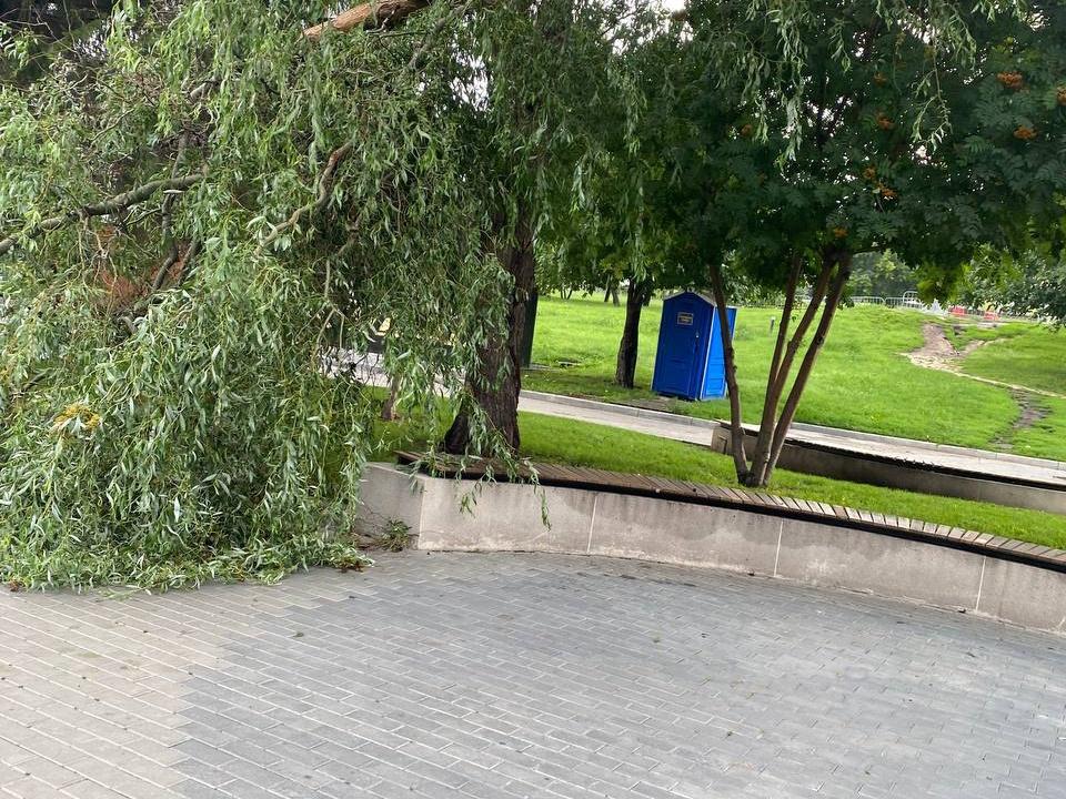 Фото Разрушенные дома и затопленные дороги. Как Новосибирск пережил мощный ливень и ураган 12