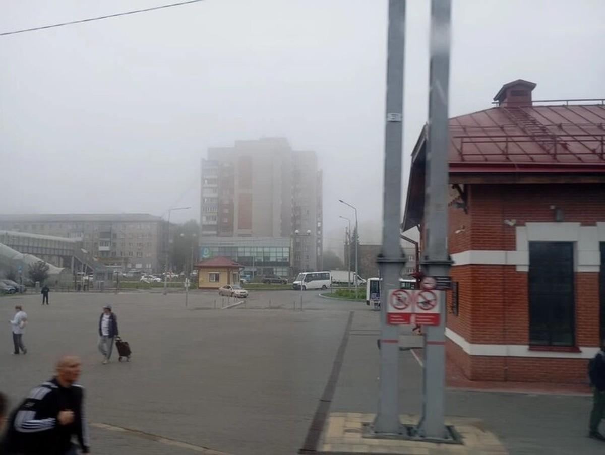 Фото Туман окутал Новосибирск и Бердск утром 27 июля 6