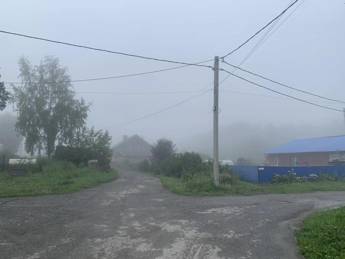 Фото Туман окутал Новосибирск и Бердск утром 27 июля 8