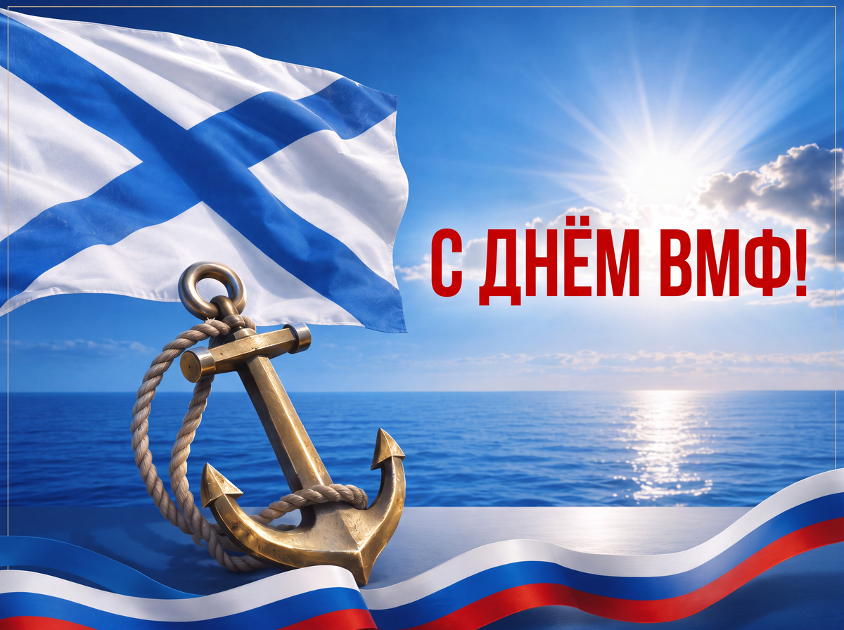 Фото День Военно-морского флота 26 июля 2026 года: красивые открытки к празднику 2