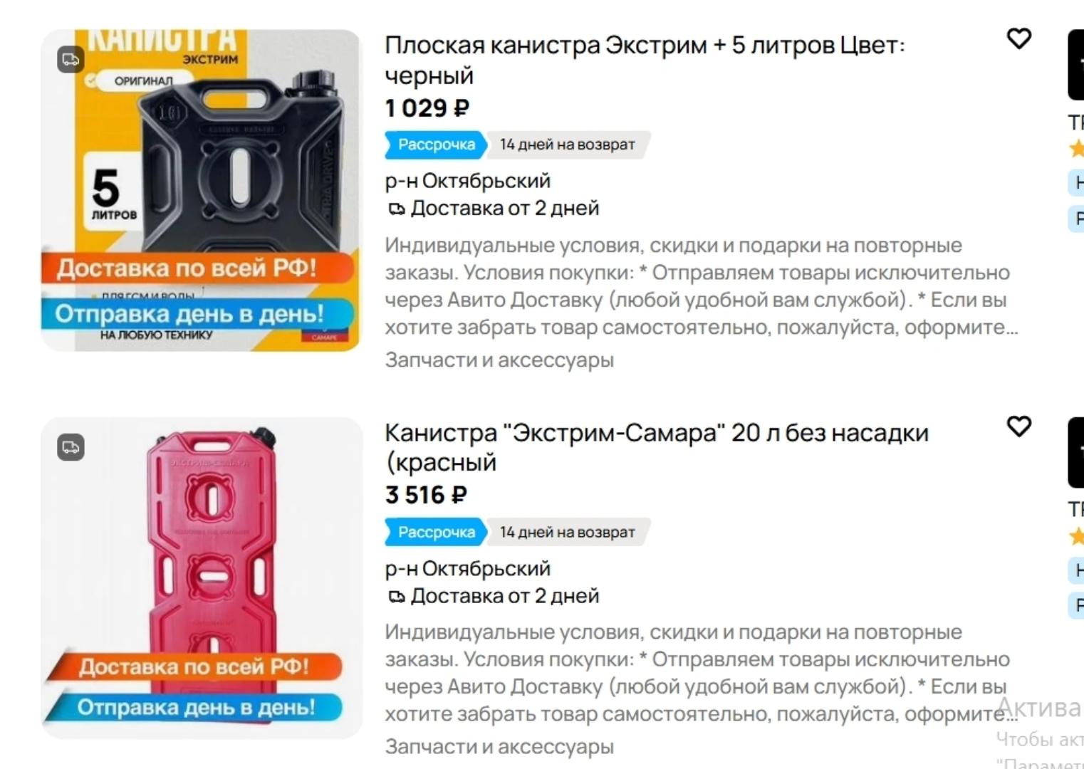 Фото Цены на канистры для бензина взлетели в пять раз за месяц 3