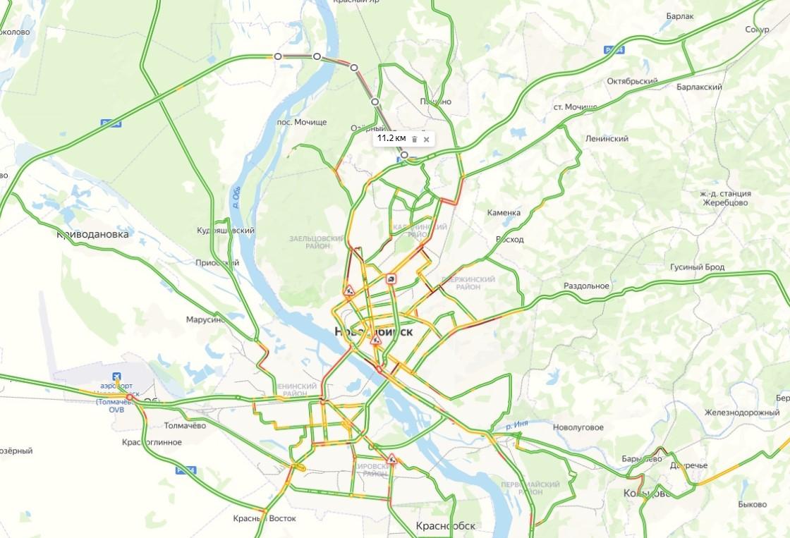 Карта новосибирска в реальном времени. Северный объезд Новосибирск на карте. Северный объезд Новосибирск пробка. Северный объезд Новосибирск пробка сейчас. 57 Км Северного объезда.