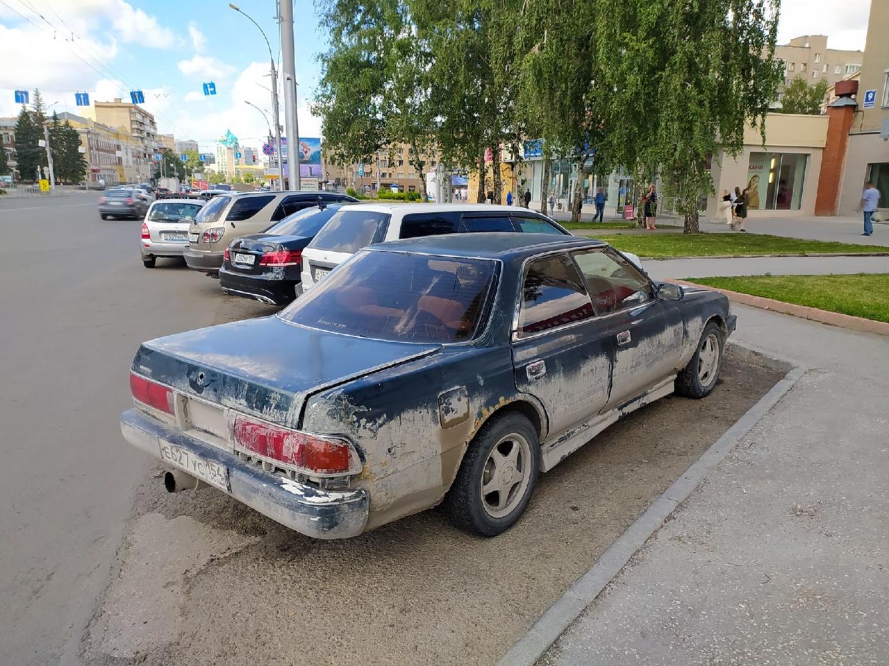 Фото Жители Новосибирска пожаловались на брошенные машины на дорогах 11