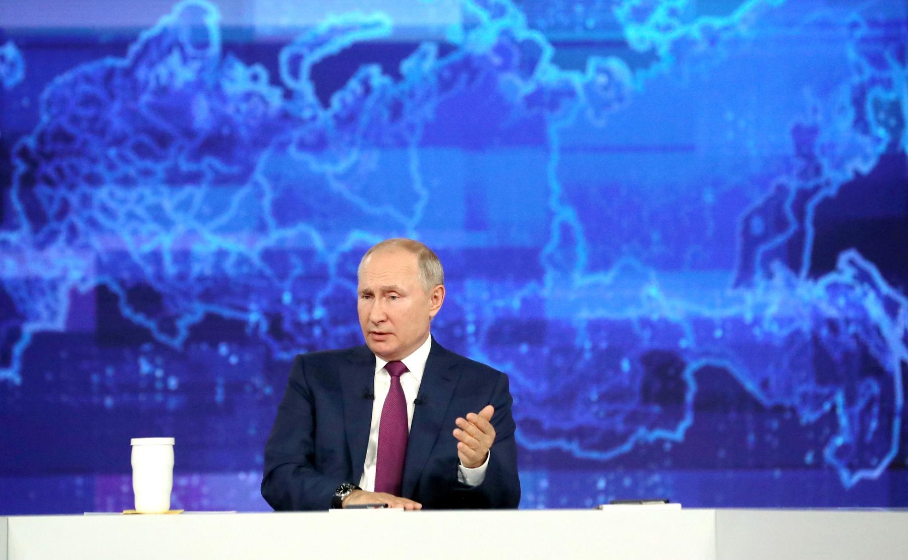 Фото Прямая линия с Путиным-2022: в Кремле назвали сроки проведения 2